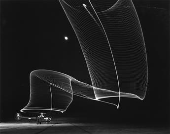 ANDREAS FEININGER (1906-1999) A group of 3 of his iconic helicopter take-off abstractions.